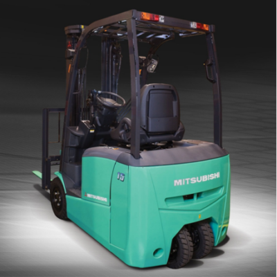 Xe nâng điện ngồi lái 3 bánh 1.3 - 1.5 tấn Mitsubishi Nhật Bản